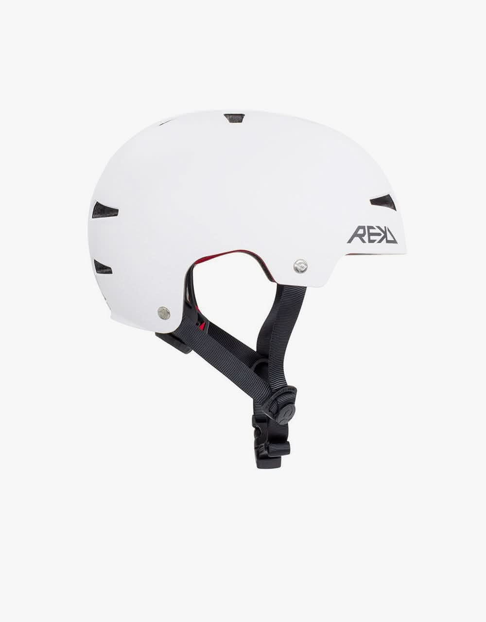 REKD Elite 2.0 Junior Helmet - White - Image 2