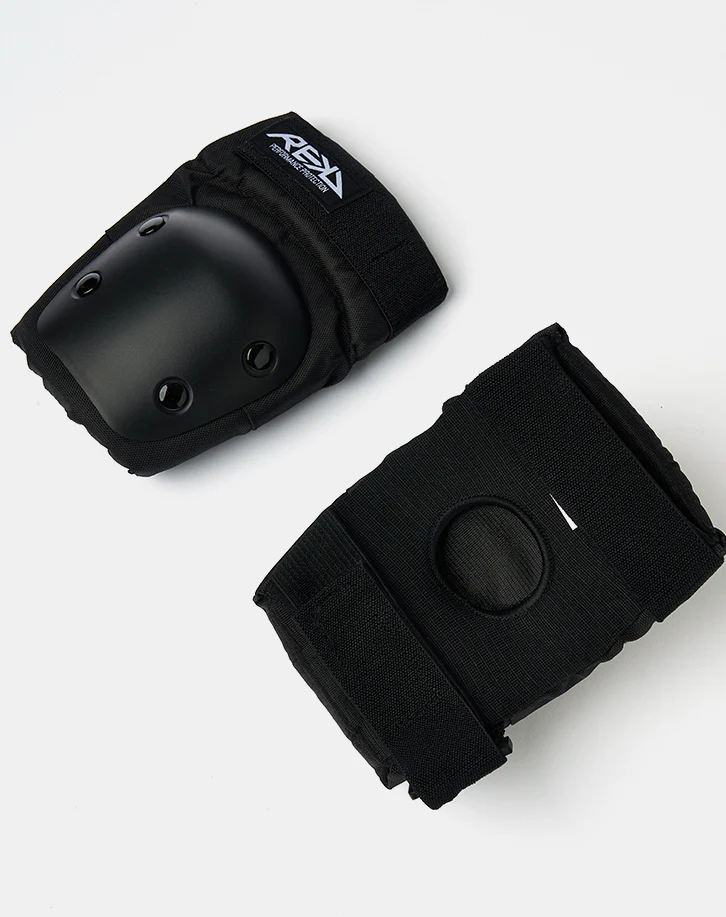 REKD Heavy Duty Junior Triple Pad Set - Black - Image 3