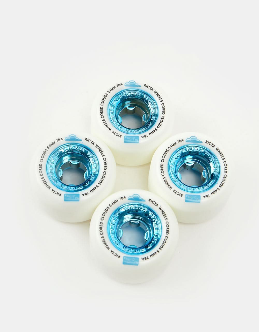 Ricta Chrome Clouds 78a Skateboard Wheel - 54mm - Image 3