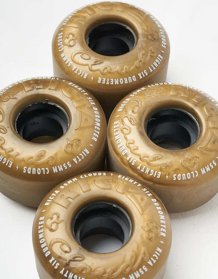 Ricta Metallic Clouds 86a Skateboard Wheels - 55mm - Image 2