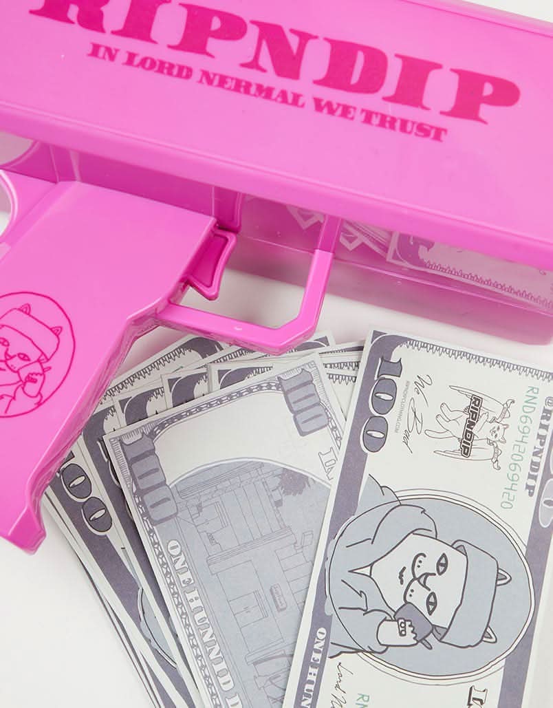 RIPNDIP Moneybag Money Gun - Hot Pink - Image 4