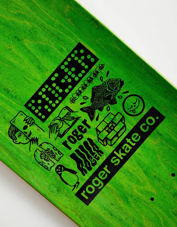 Roger Rogerpillar Skateboard Deck - 8.5" - Image 4