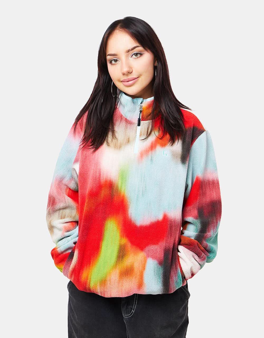 Route One 1/4 Zip Nevada Fleece - Multi - Image 12