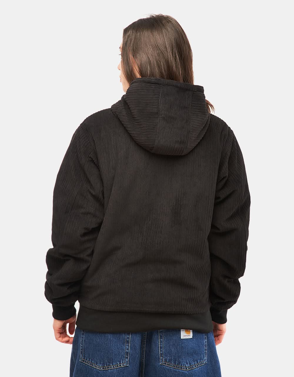 Route One Workwear Jacket - Washed Black - Image 13