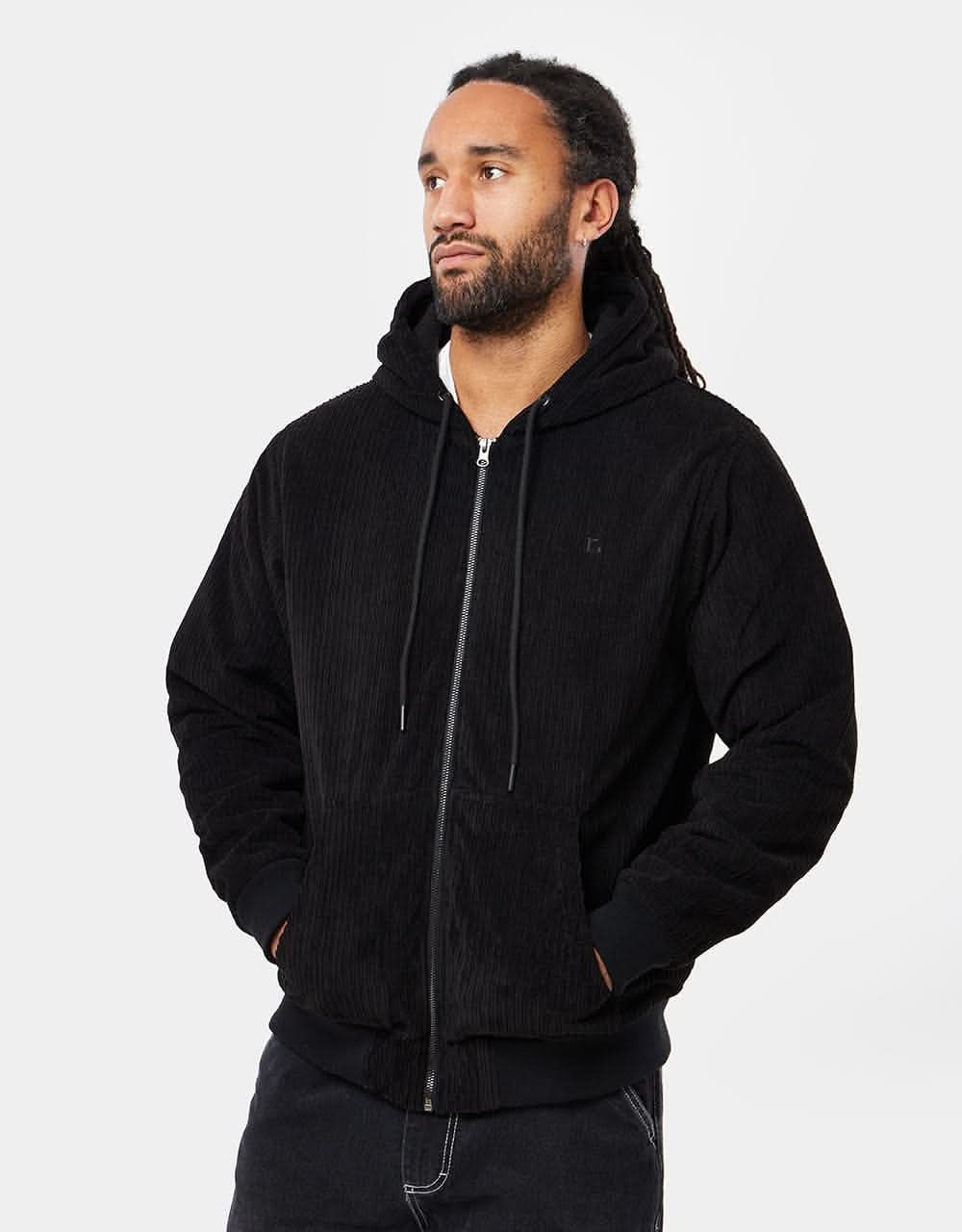 Route One Workwear Jacket - Washed Black - Image 9