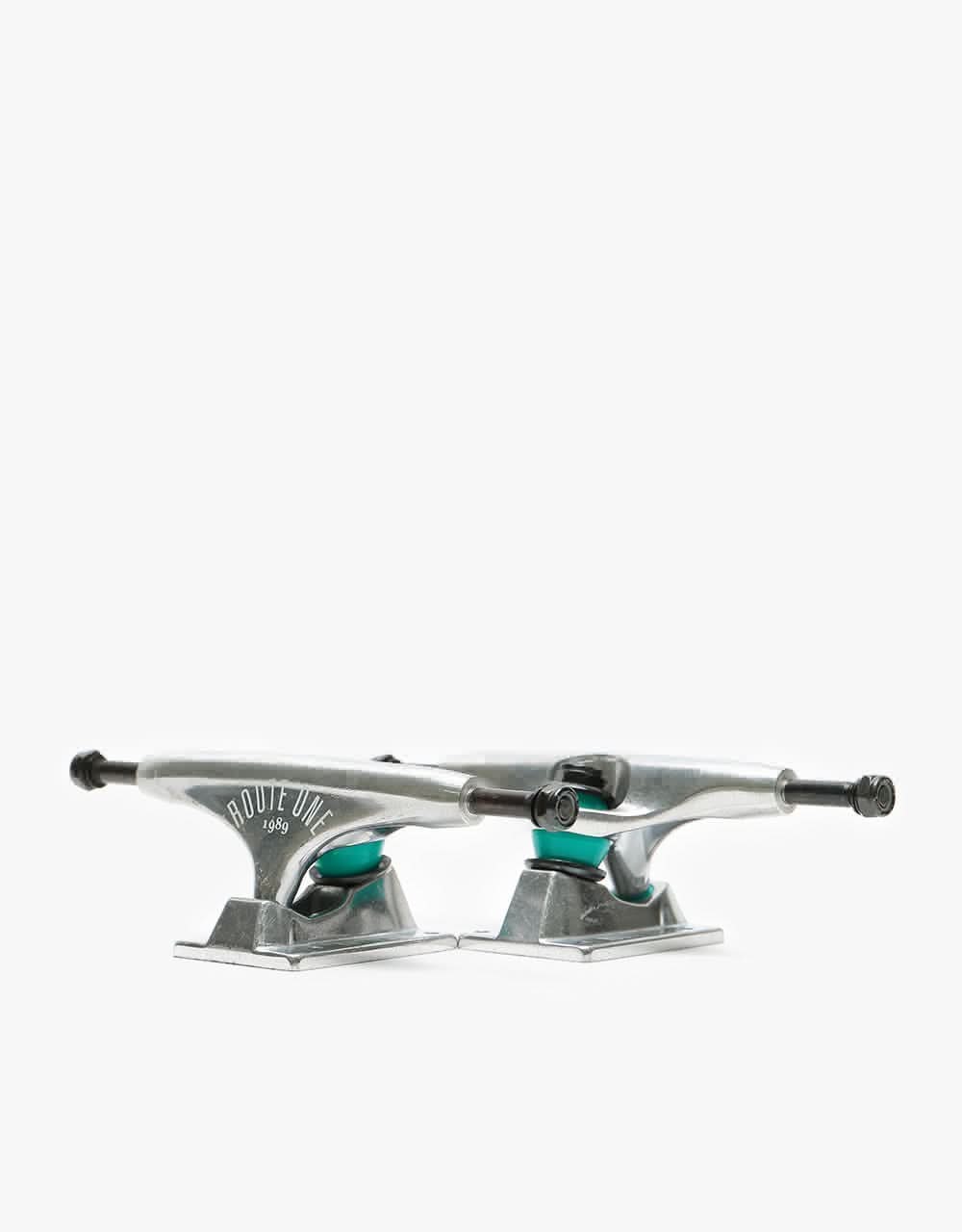 Route One Arch Logo 5.375 Low Team Trucks (Pair) - Image 3