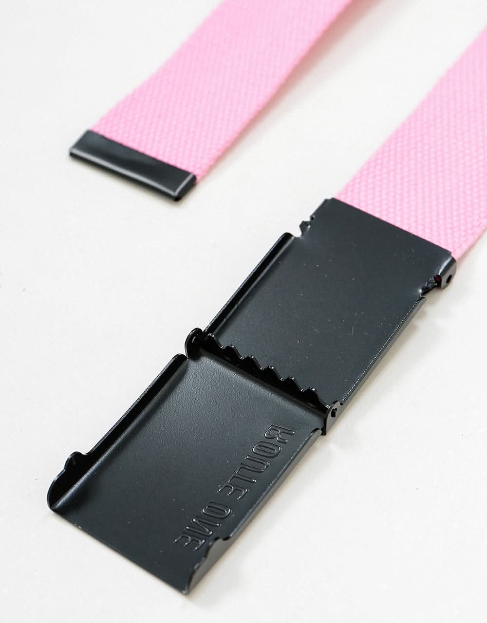 Route One Athletic Web Belt - Light Pink - Image 4