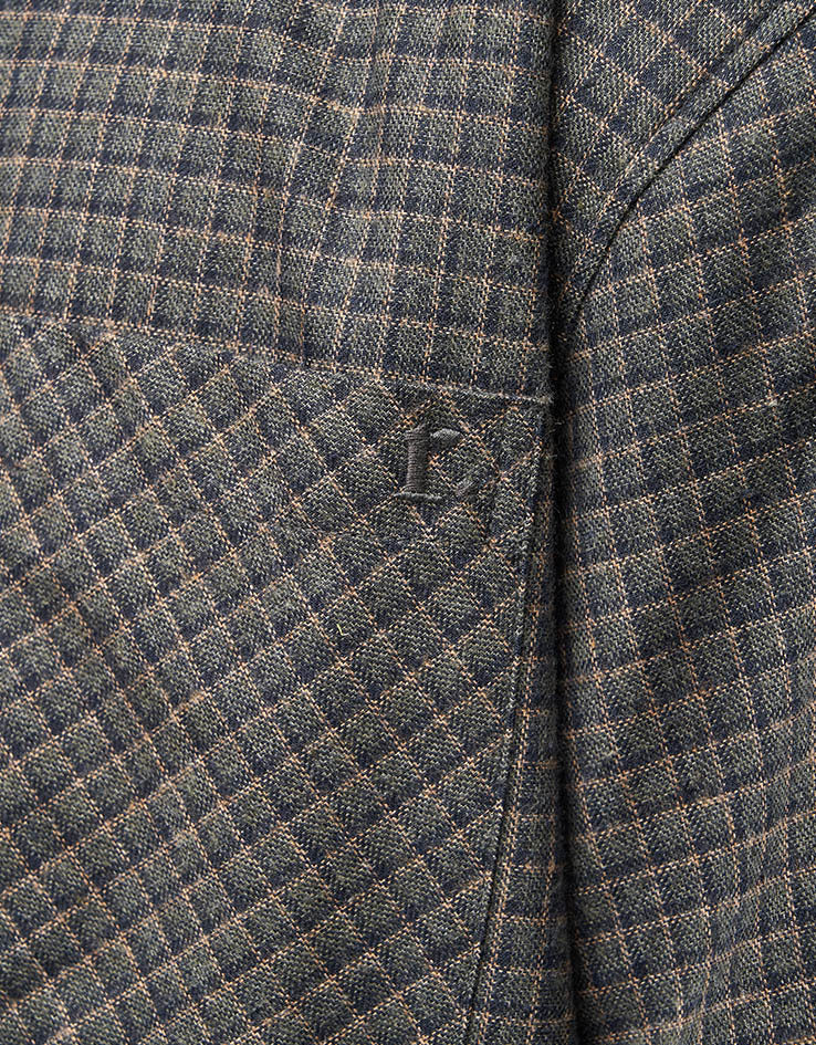 Route One Austin S/S Shirt - Plaid (Dark Green) - Image 5