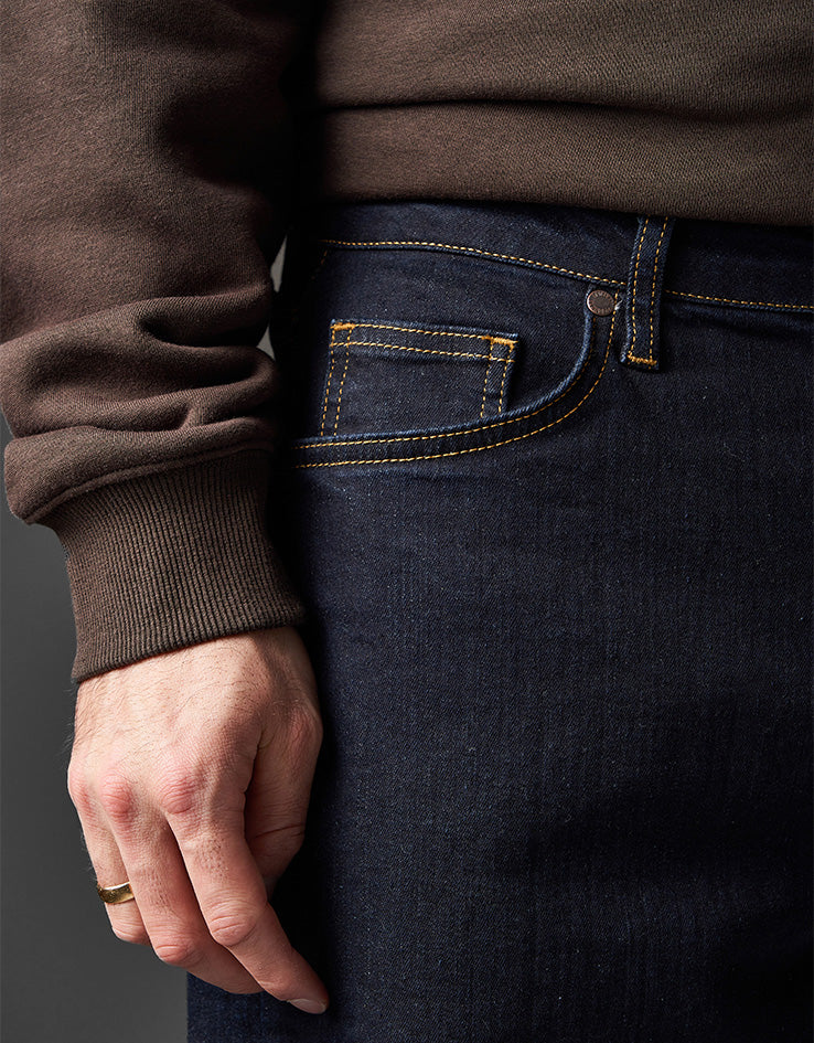 Route One Baggy Denim Jeans - Raw - Image 6