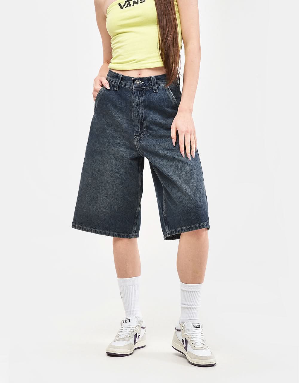 Route One Baggy Jorts XL - Dark Wash - Image 7