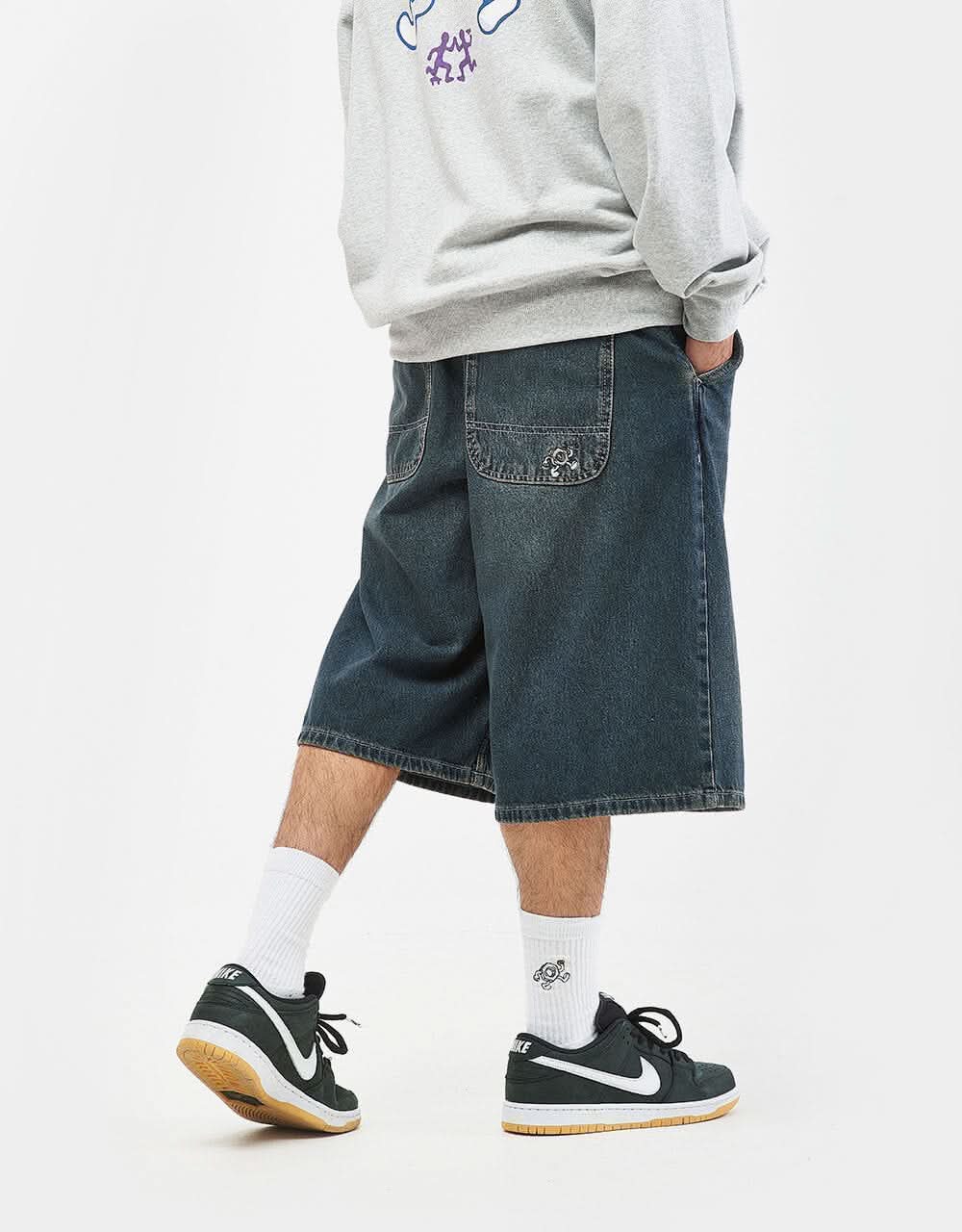 Route One Baggy Jorts XL - Light Wash - Image 3