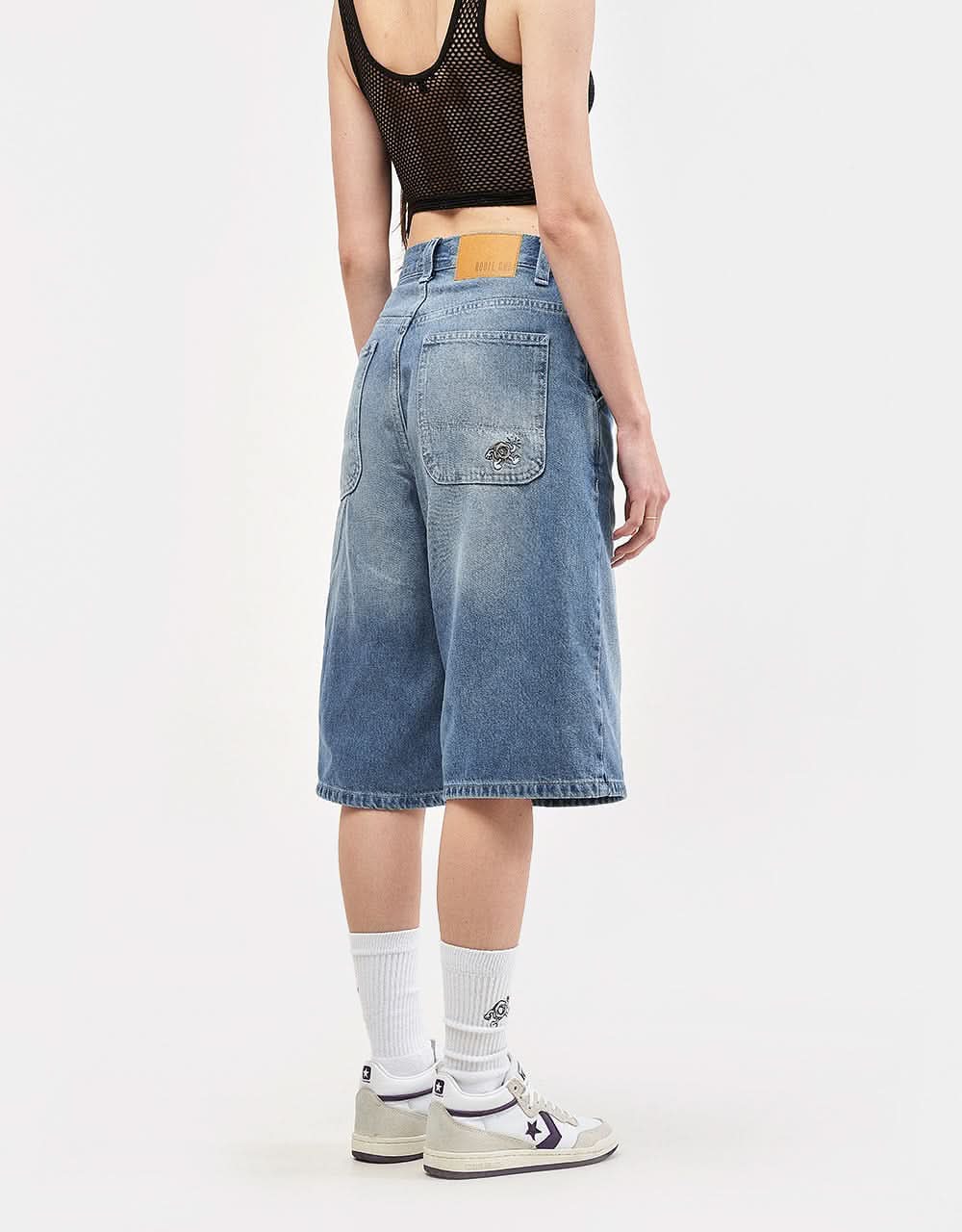 Route One Baggy Jorts XL - Washed Blue - Image 8