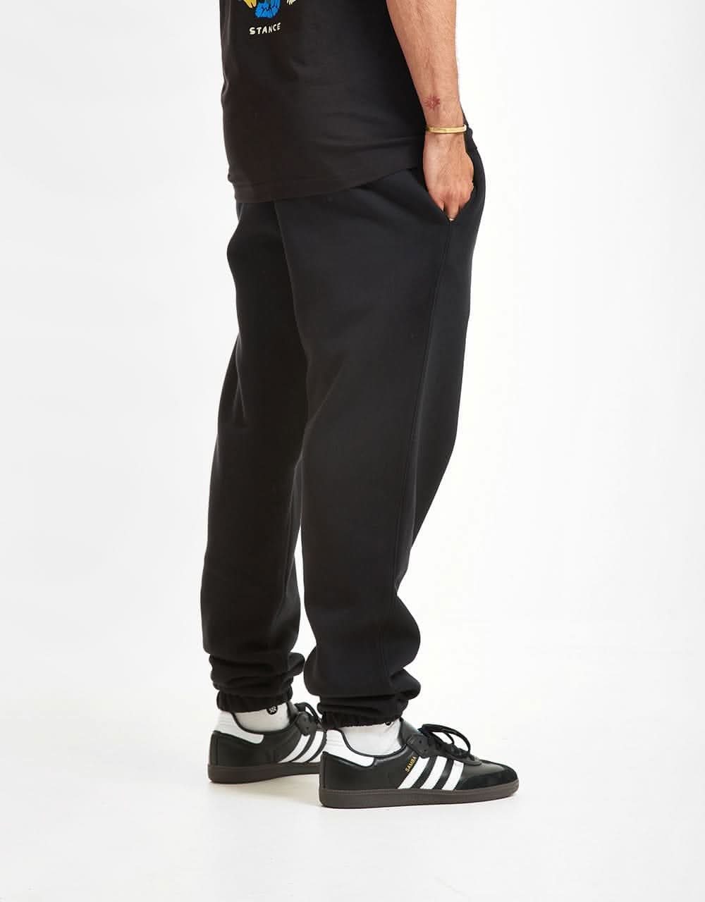 Route One Baggy Sweatpant - Black - Image 3