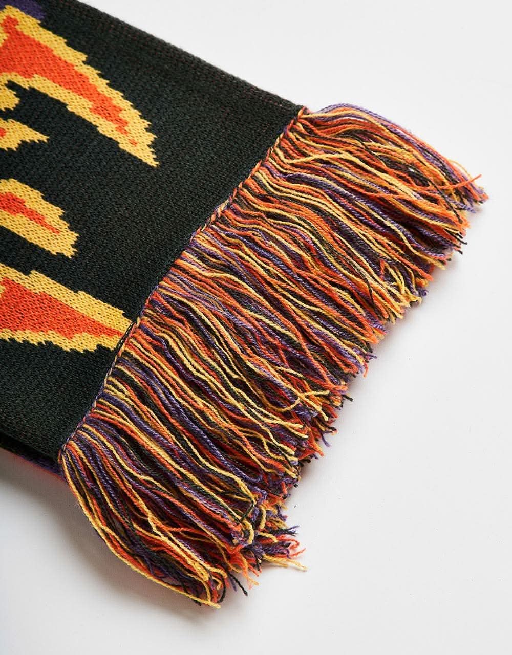 Route One Blades Scarf - Grape/Lobster Orange - Image 7