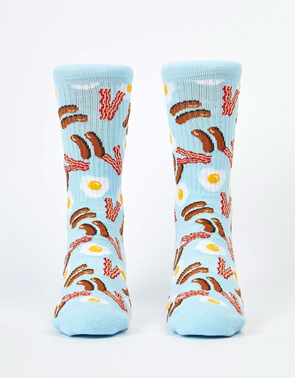 Route One Breakfast Crew Socks -Multi - Image 3