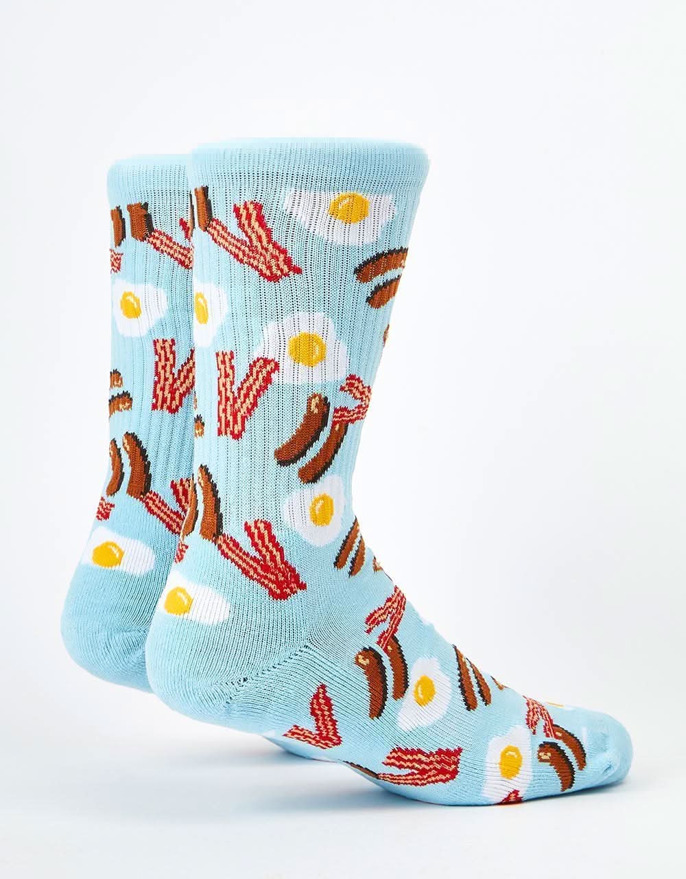 Route One Breakfast Crew Socks -Multi - Image 4