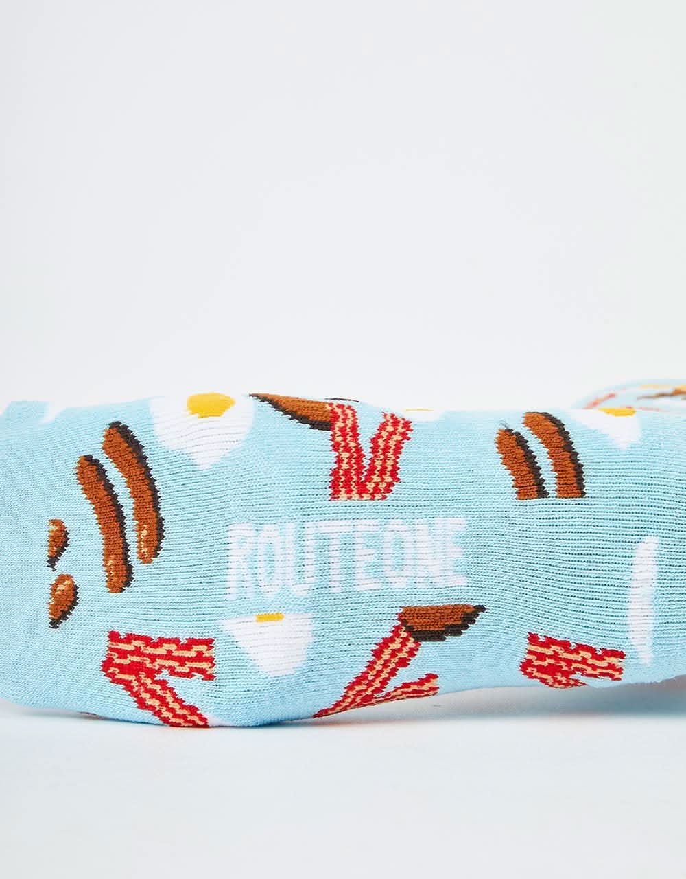 Route One Breakfast Crew Socks -Multi - Image 5