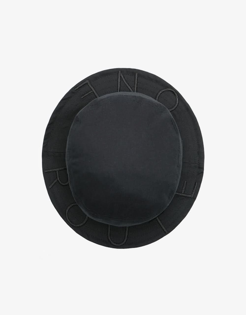 Route One Brimmed Bucket Hat - Black - Image 7