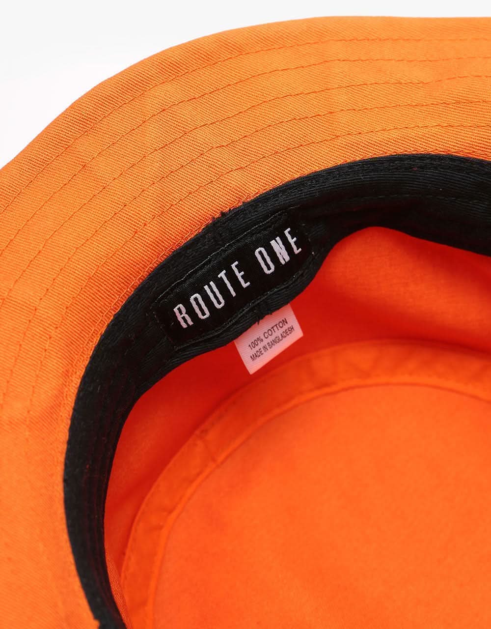 Route One Brimmed Bucket Hat - Orange - Image 6