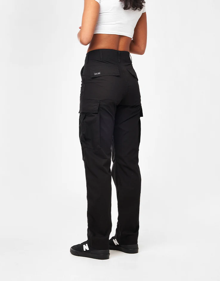 Route One Cargo Pants - Black - Image 10