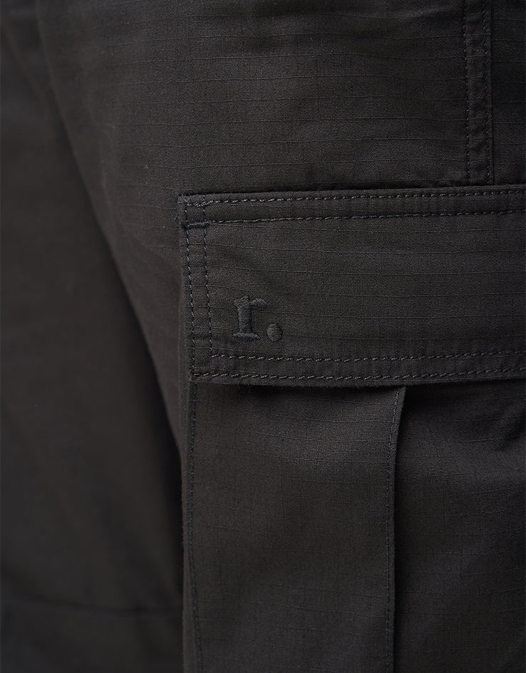 Route One Cargo Pants - Black - Image 5
