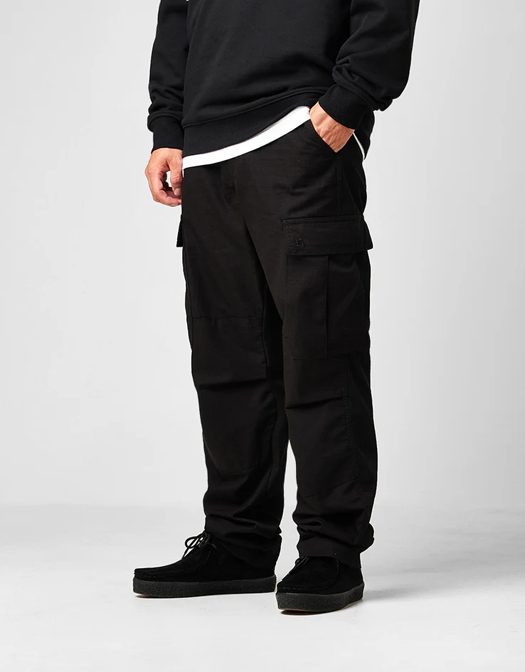 Route One Cargo Pants - Black - Image 8