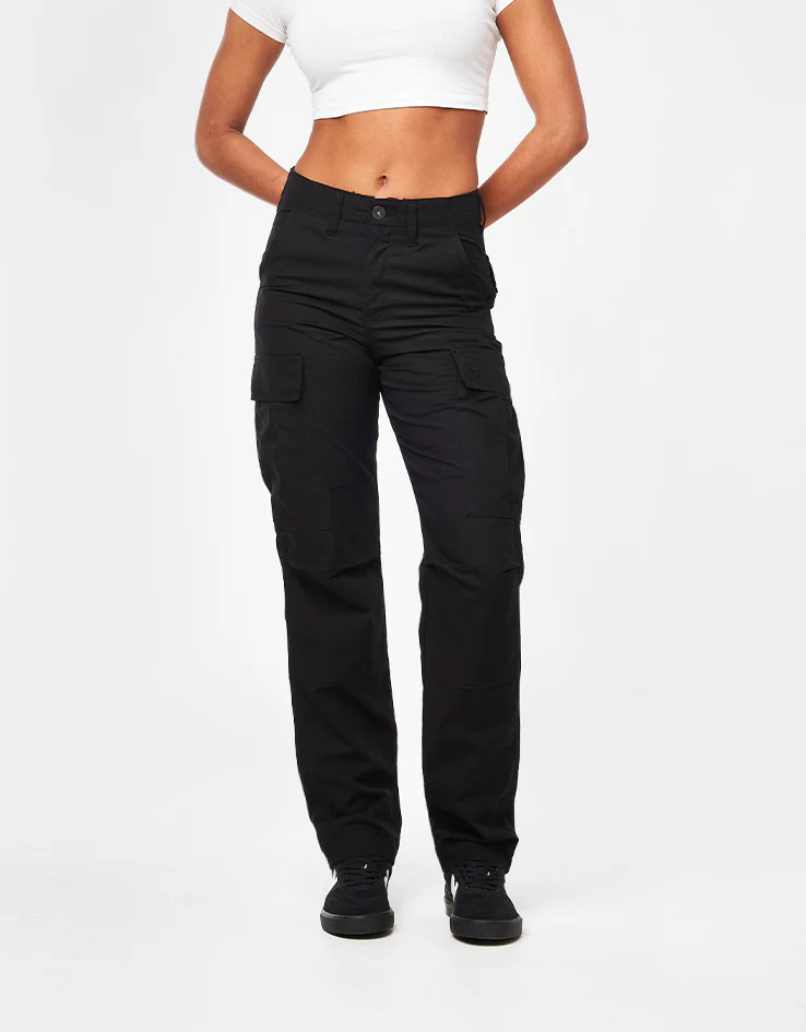 Route One Cargo Pants - Black - Image 9
