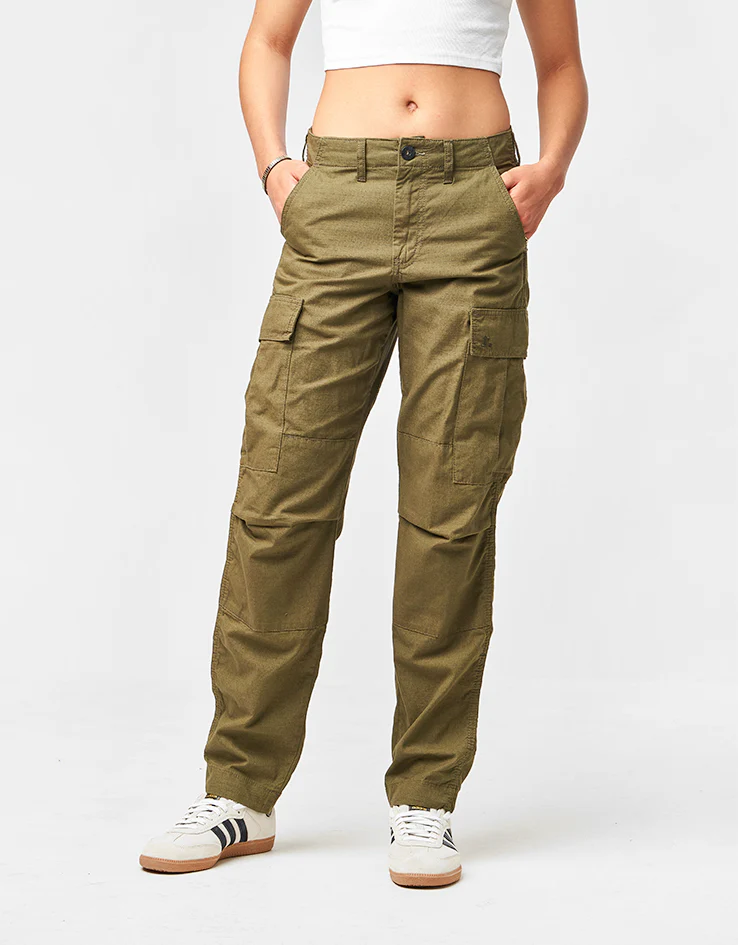 Route One Cargo Pants - Olive - Image 7