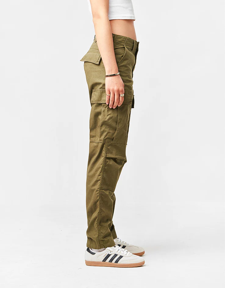 Route One Cargo Pants - Olive - Image 8