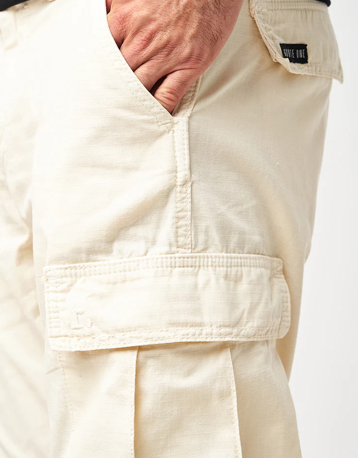 Route One Cargo Pants - Stone - Image 5
