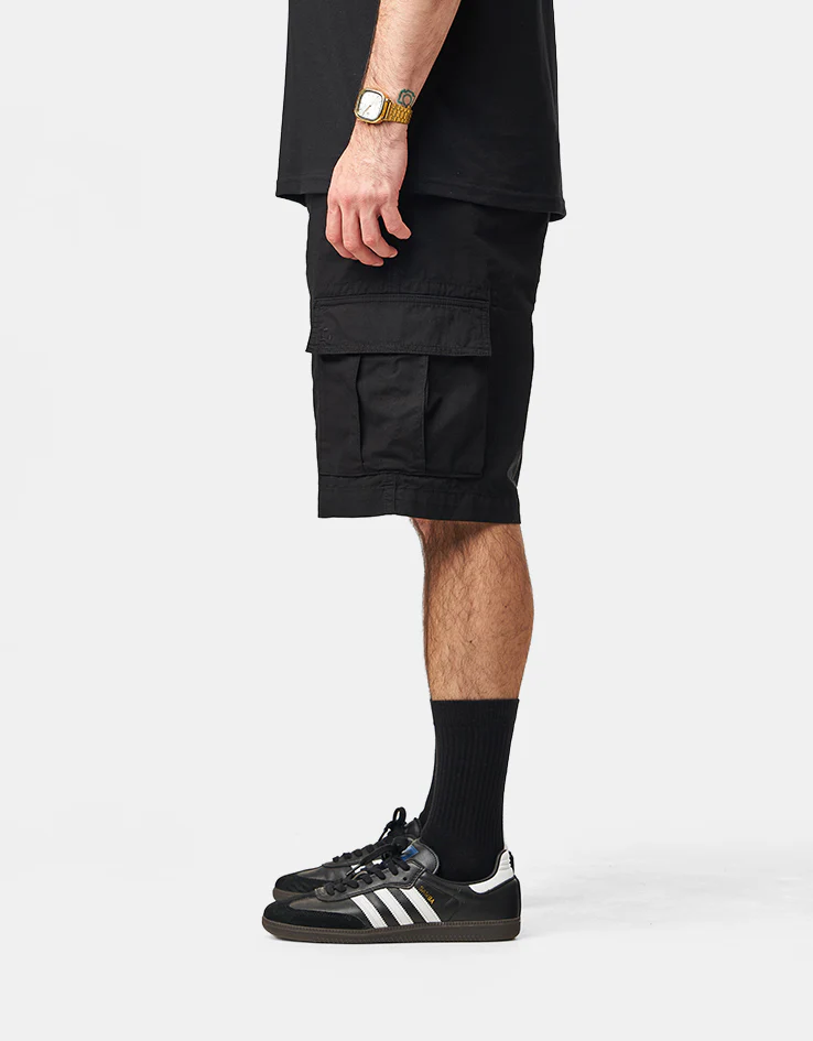 Route One Cargo Shorts - Black - Image 3