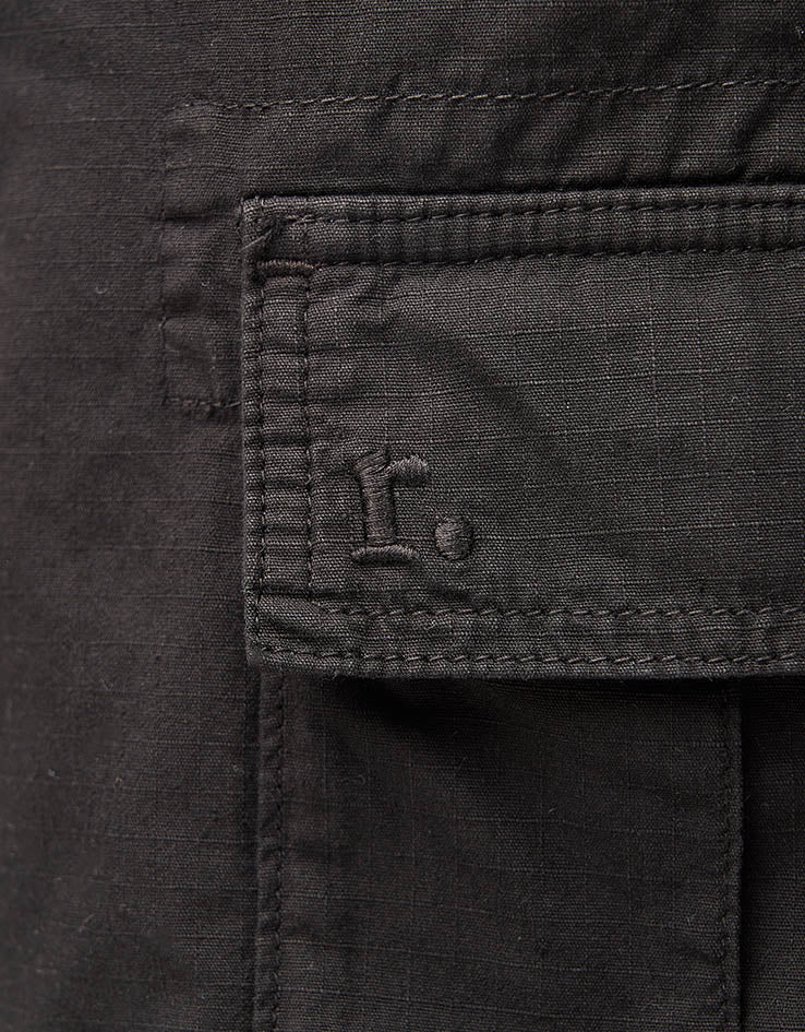 Route One Cargo Shorts - Black - Image 5