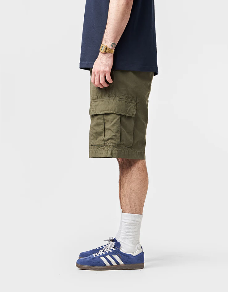 Route One Cargo Shorts - Olive - Image 2