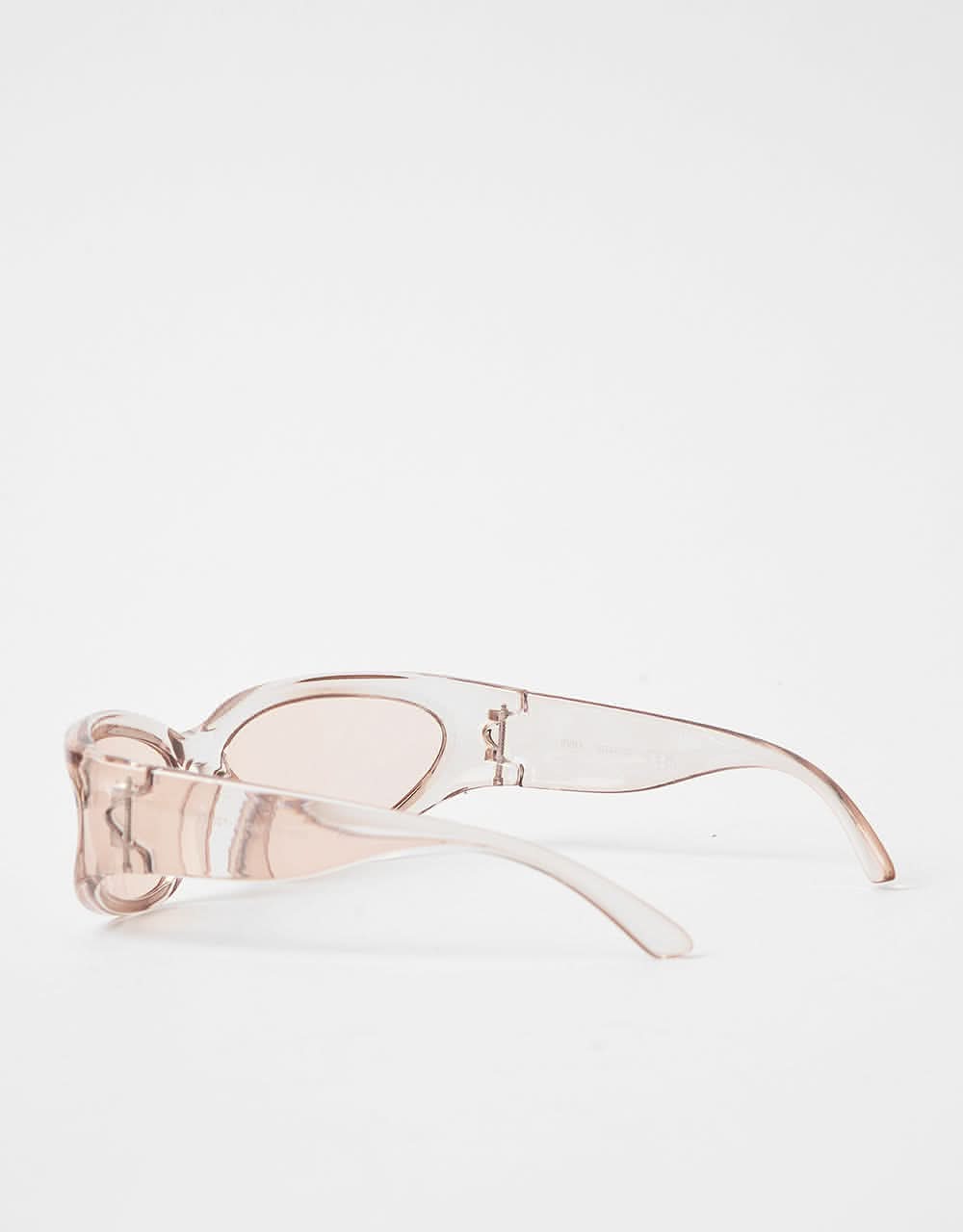 Route One Cell Sunglasses - Clear Pink/Pink Lens - Image 3