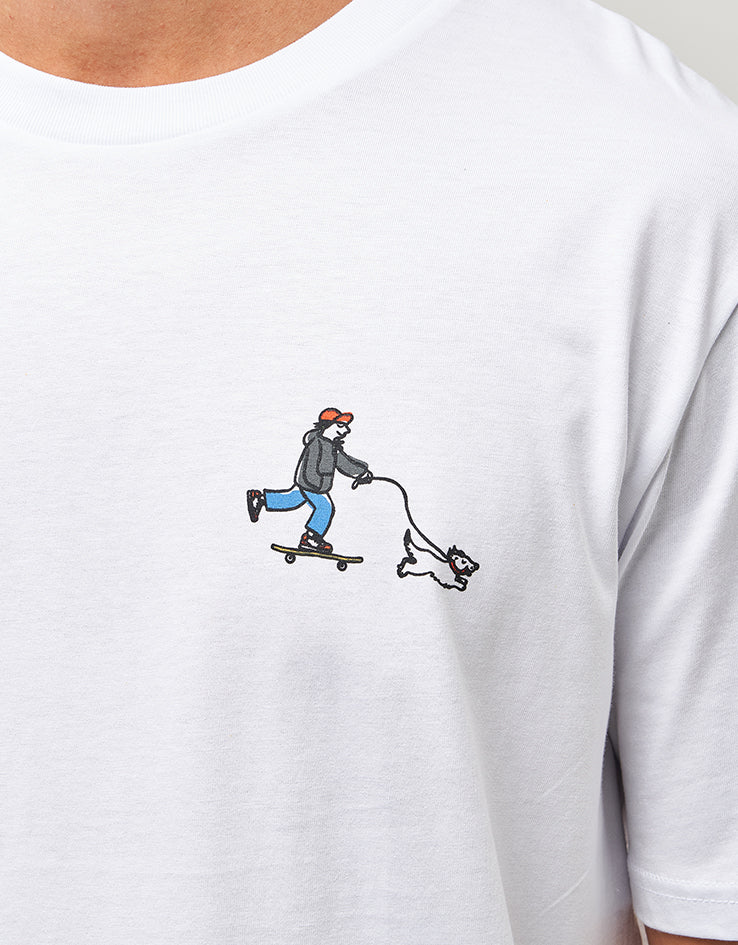 Route One Champ Organic T-Shirt - White - Image 4