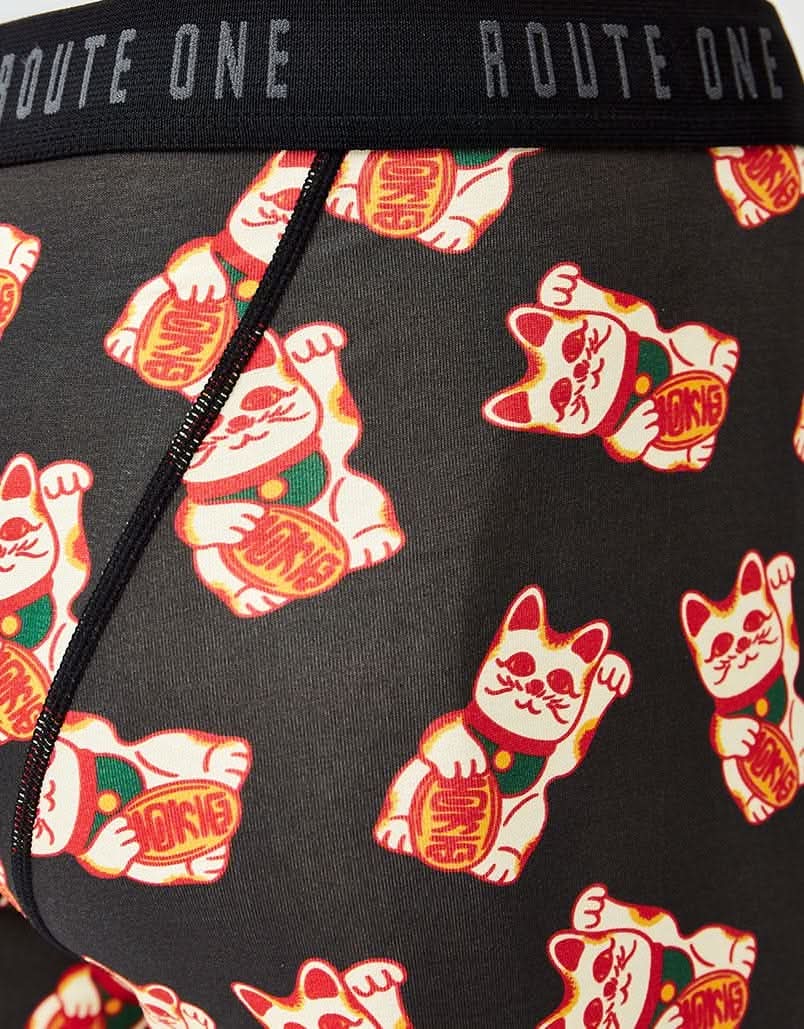 Route One Classic Boxer Shorts 2 Pack - Lucky Cat/F-It - Image 10