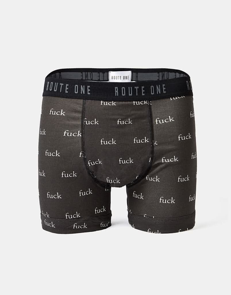 Route One Classic Boxer Shorts 2 Pack - Lucky Cat/F-It - Image 4