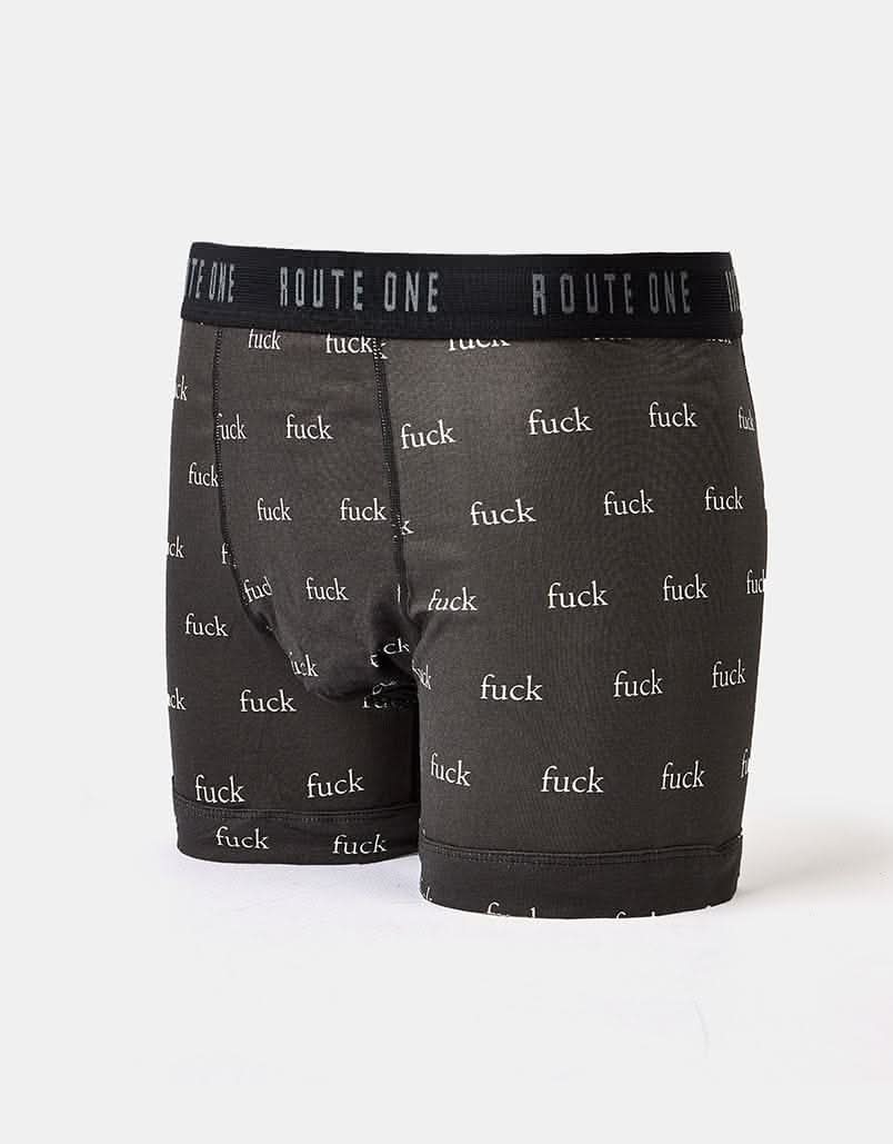 Route One Classic Boxer Shorts 2 Pack - Lucky Cat/F-It - Image 5