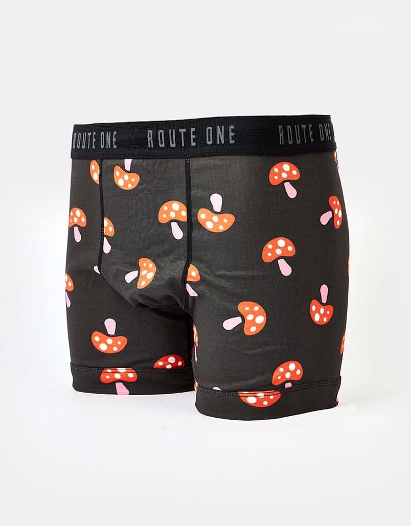 Route One Classic Boxer Shorts 2 Pack - Shrooms/Daisies - Image 5