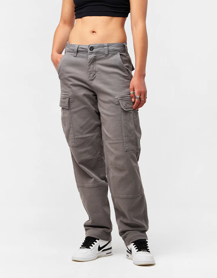Route One Classic Cargo Pants - Charcoal - Image 10