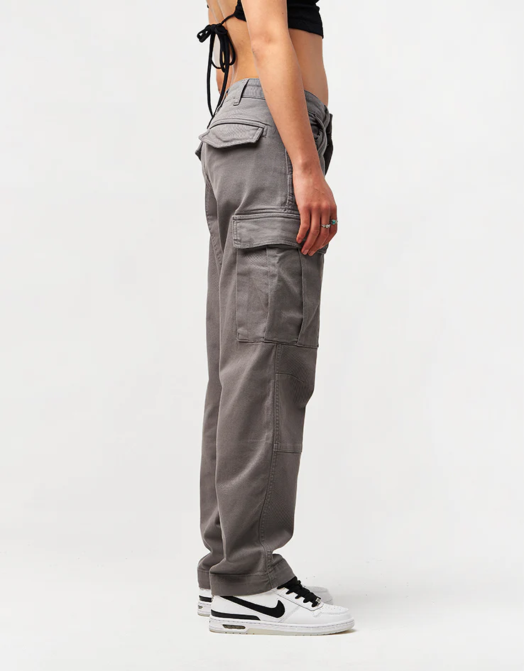 Route One Classic Cargo Pants - Charcoal - Image 11