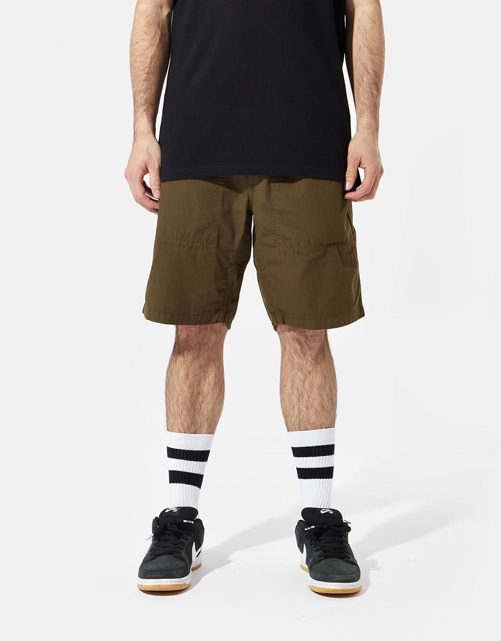 Route One Classic Clip Shorts - Olive - Image 6