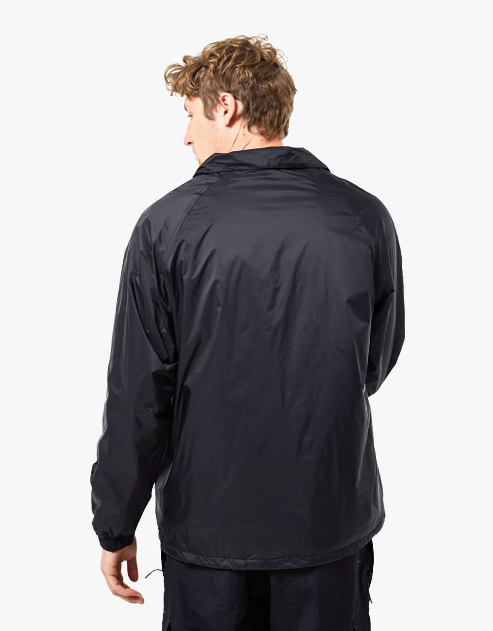 Route One Classic Coach Jacket - Black - Image 5