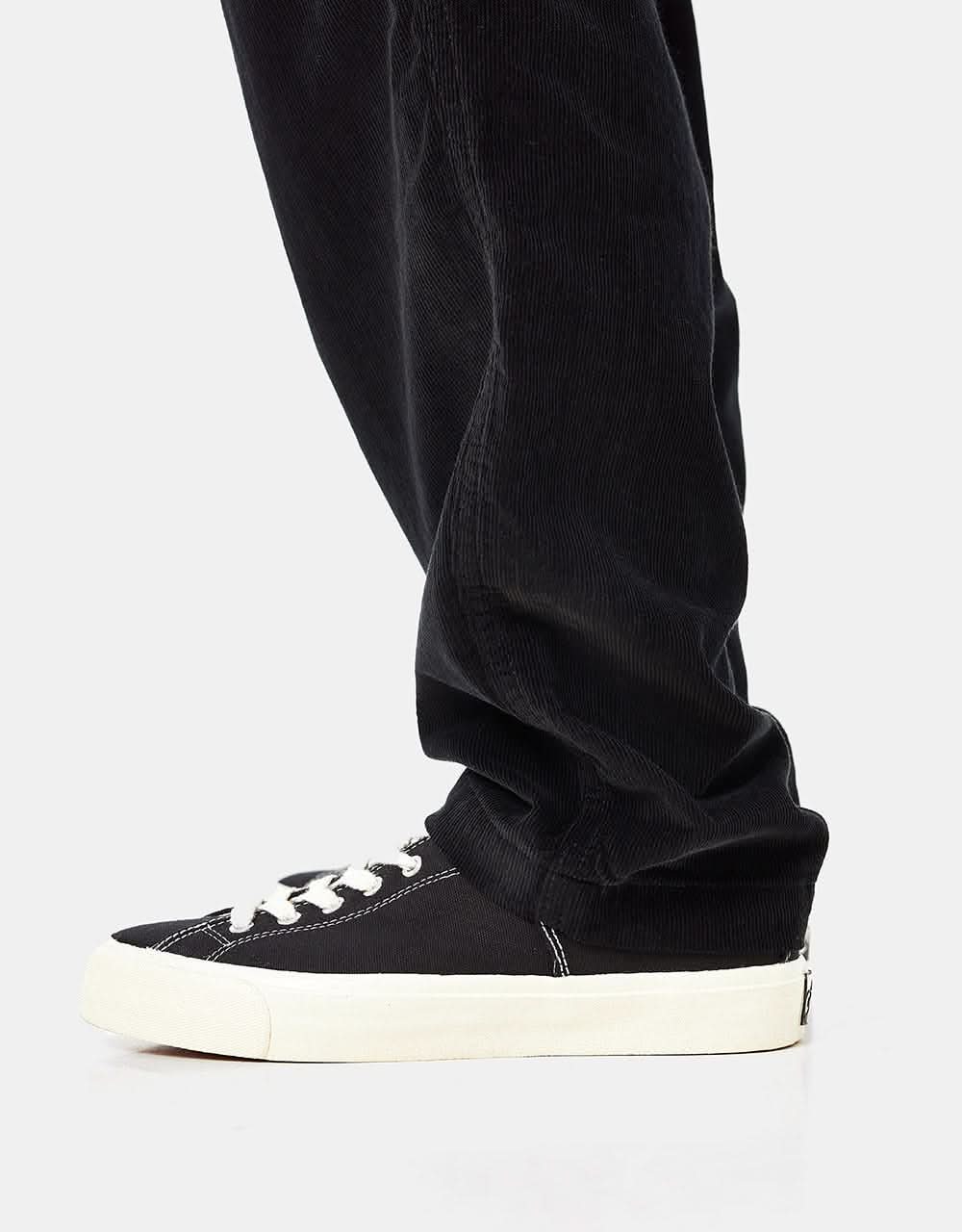 Route One Classic Cord Beach Pants - Black - Image 5