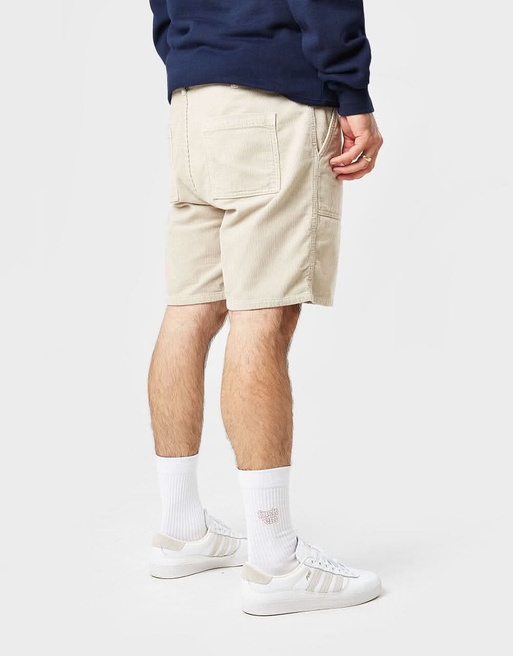 Route One Classic Cord Shorts - Khaki - Image 4