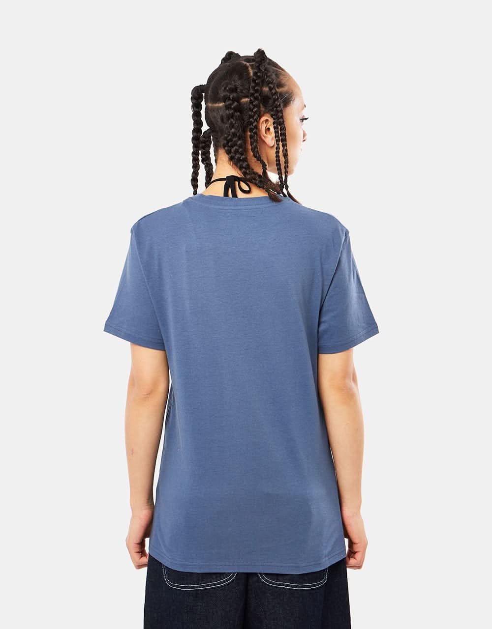 Route One Classic T-Shirt - Vintage Indigo - Image 6