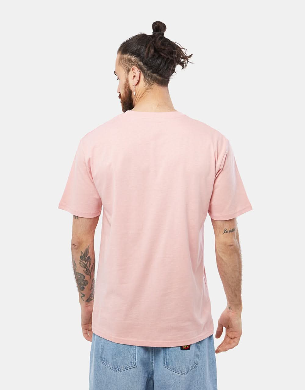Route One Classic T-Shirt - Vintage Pink - Image 3