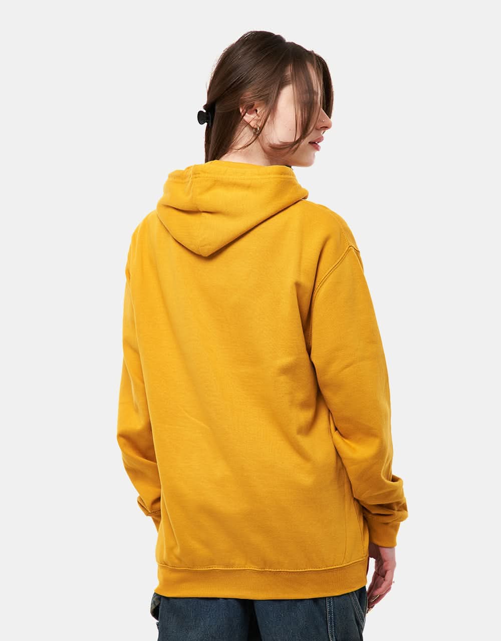 Route One Conjurer Midweight Pullover Hoodie - Mustard - Image 6