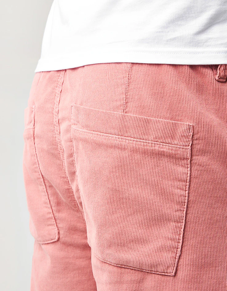 Route One Cord Shorts - Dusty Rose - Image 6