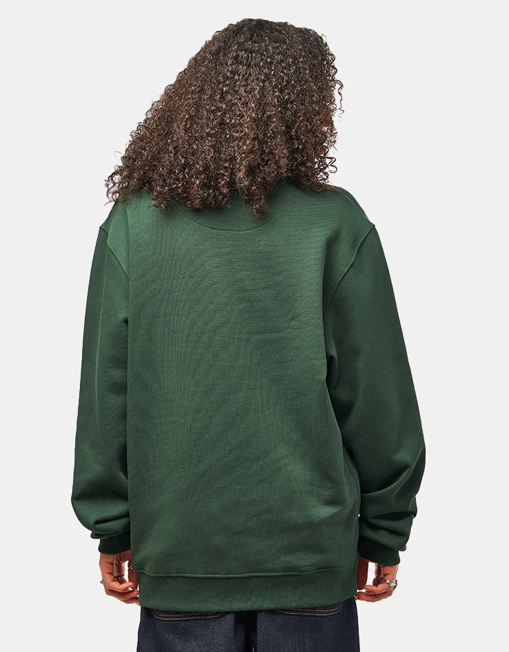 Route One Corp Heavyweight Sweatshirt - Forest Green - Image 7